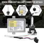 1 PAIR For 2004-2005 Acura TSX 2.4L HID Xenon Headlight Ballast + Igniter + Bulb