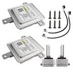 2 HID Xenon Ballast &Bulb D3S Headlight Control Unit Module For Audi A3 A4 A5 VW