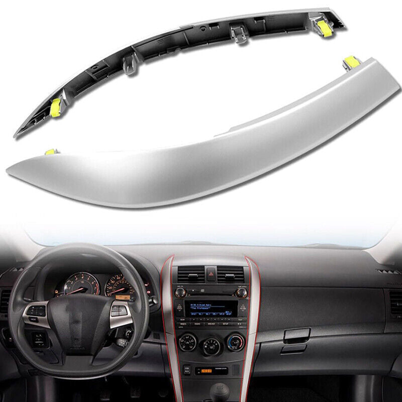 NEW For 2009-2013 Toyota Corolla Center Dash A/C Outlet Air Vent Panel Strip ABS