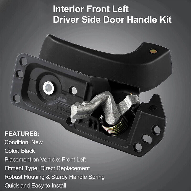 Driver Interior Inside Door Handle Repair Kit For 2007-13 Chevy Sierra Silverado