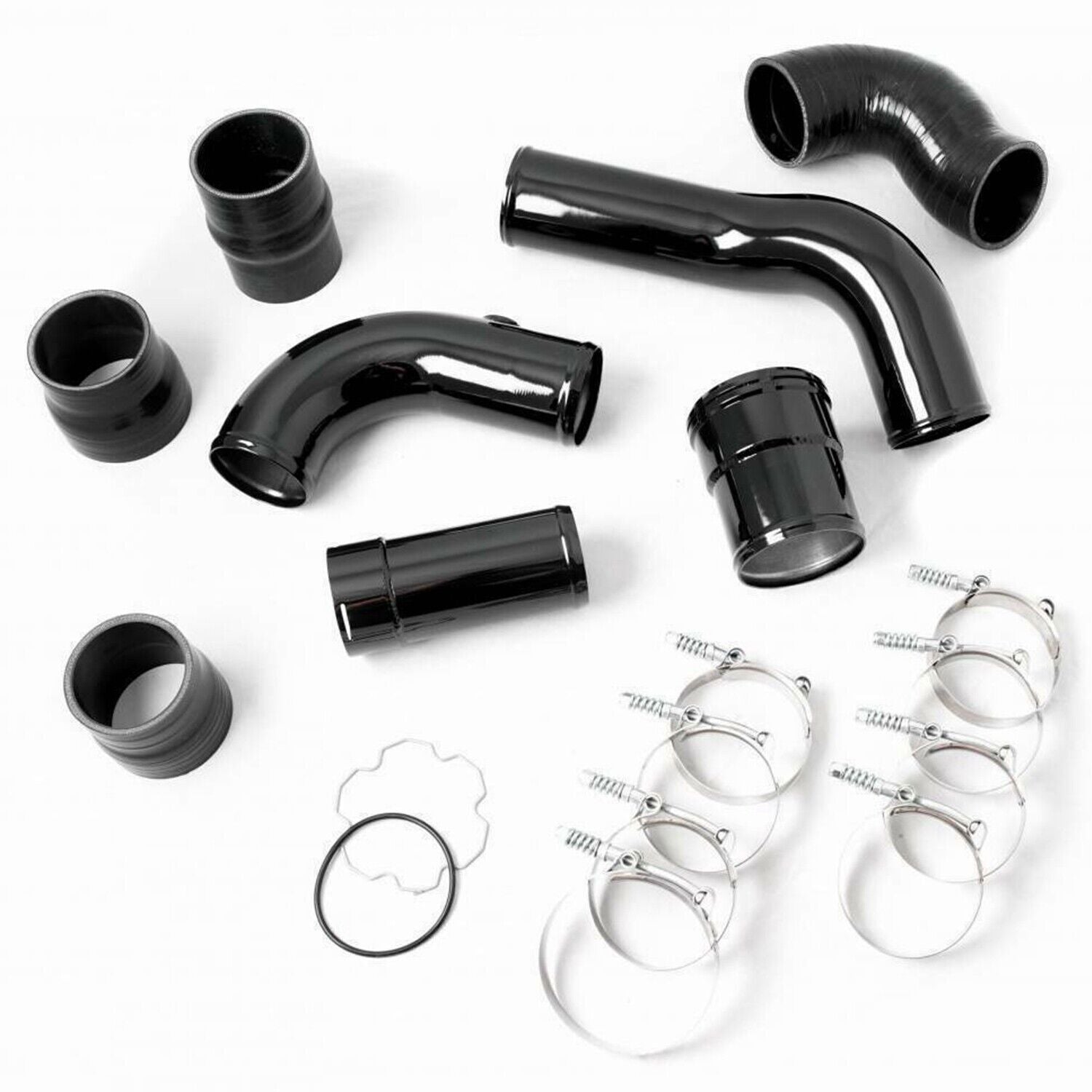 Hot Cold Side Intercooler Pipe Fit for Ford 6.7L Powerstroke Diesel 11-16 Part
