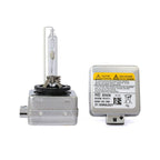 2PCS NEW D1S 66340 6000K WHITE BRIGHT 35W HID XENON LIGHT BULBS SET HEADLIGHTS