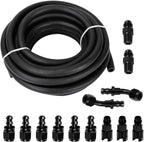 6AN 3/8" LS Swap EFI Fuel Line Fitting Set Complete Conversion Swivel Adapter