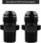 6AN 3/8" LS Swap EFI Fuel Line Fitting Set Complete Conversion Swivel Adapter