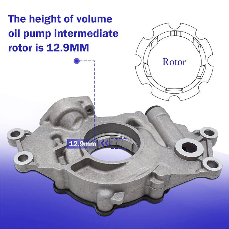 New 18% High Volume Oil Pump Fit For Chevrolet 4.8 5.7 6.0L LS1 LS2 LS3 M295HV