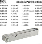 Spark Plug Gapping Tool with 32 Blade Feeler Gauge its most 10mm 12mm 14mm 16mm