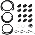 Transmission Cooler Lines Hose Kit 10AN For 2001 2002 2003 2004 2005 GM LLY/LBZ