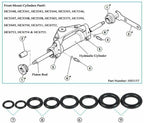 HS5157 Front Mount Hydraulic Steering Cylinder Seal Kit for SeaStar HC5345HC5358