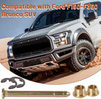 Door Hinge Pins Pin Bushing Kit For Ford Bronco F150 F250 F350 2-Door F Series