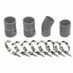 Turbo Intercooler Boots Clamps Kit For Ford 6.0L Powerstroke Diesel 2003-2007 US