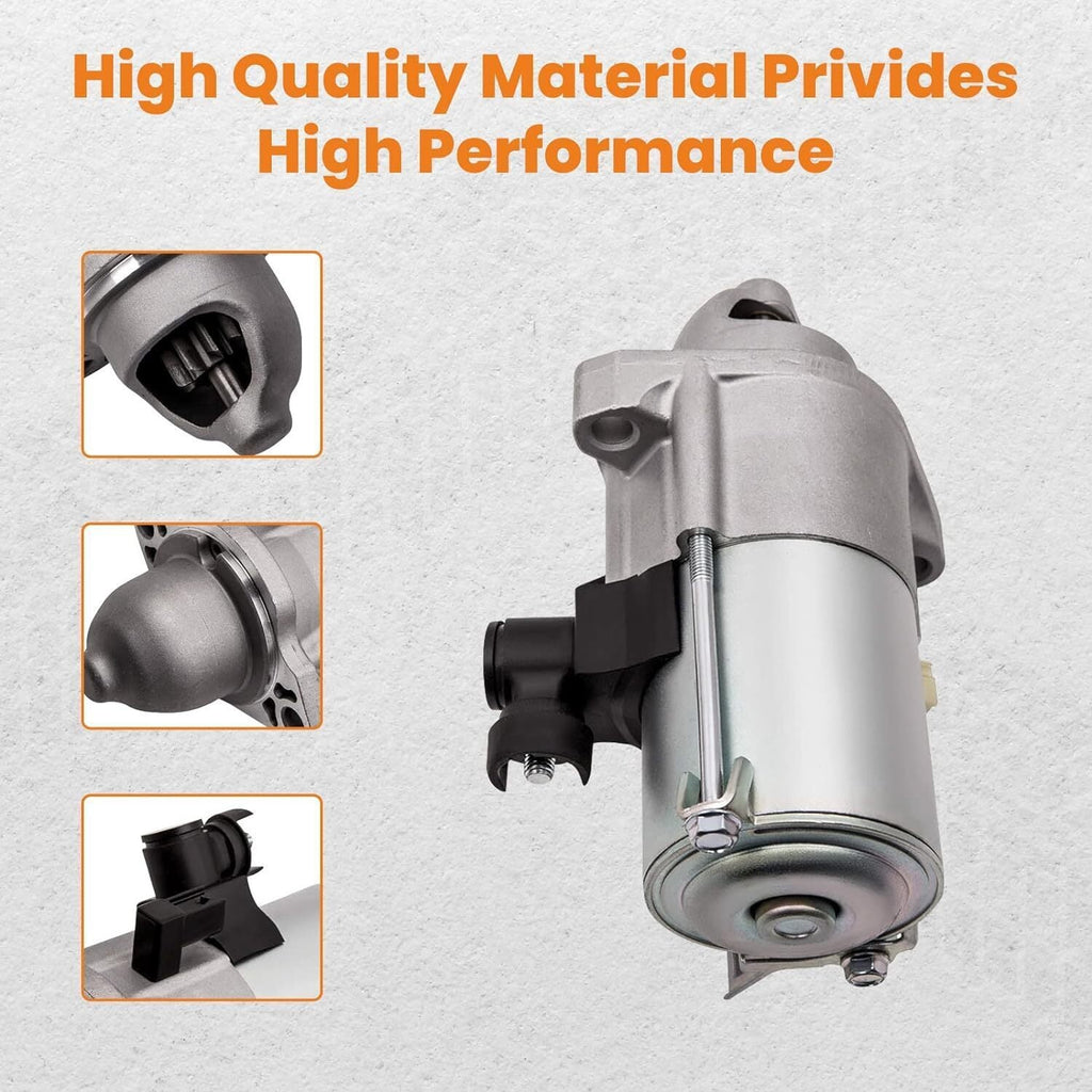 Starter Motor for Honda Accord Sport 2.4L 2013 2014 2015 2016 2017 Cvt Automatic