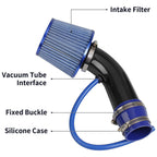 3'' Inch Cold Air Intake Filter Power Flow Hose Induction Pipe Kit System
