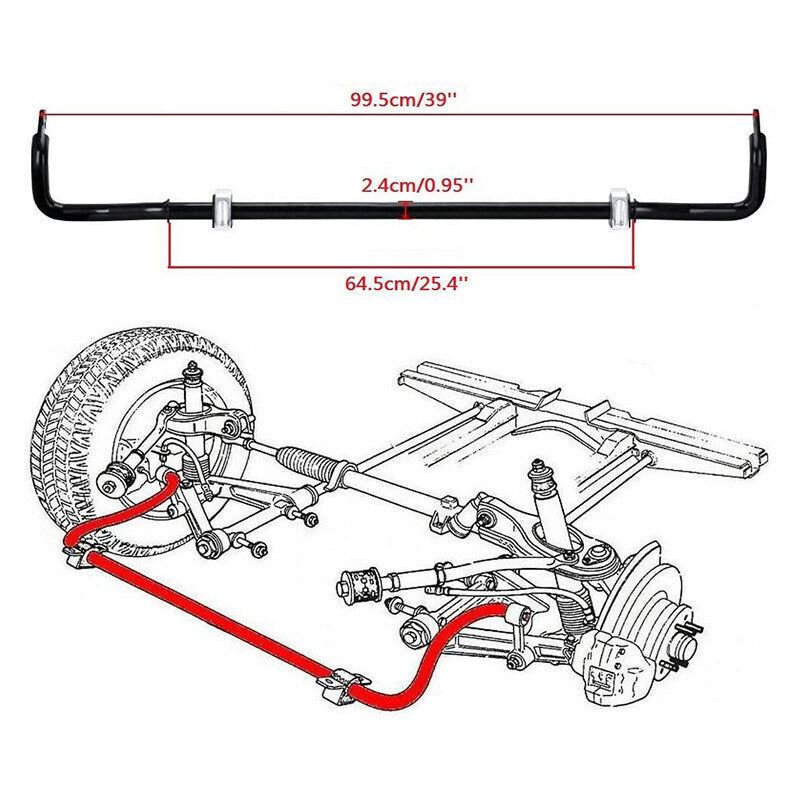Fit For 1992-00 Honda Civic 94-01 Acura Integra DC2 Sway Bar Rear End Link Kit