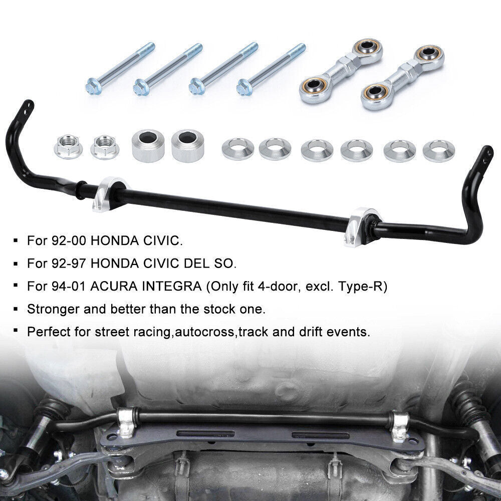 Fit For 1992-00 Honda Civic 94-01 Acura Integra DC2 Sway Bar Rear End Link Kit