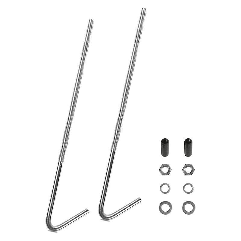 Universal Battery Hold Down Bracket J Hook Battery Hold Down Bolts 10 Inch