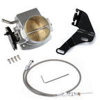 92mm Throttle Body & TPS IAC Throttle Cable Bracket for LSX LS LS1 LS2 LS7 Slive