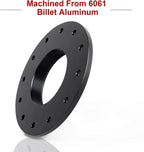 Billet Aluminum Easy Fill Fuel Cell Cap with 12 Bolting Holes Cell Bung