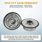 FOR HYUNDAI KIA SONATA OPTIMA 2.4L TIMING CHAIN KIT EXHAUST INTAKE CAMSHAFT GEAR