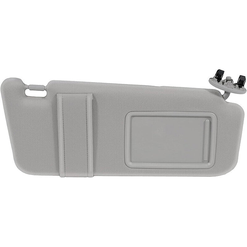 Passenger Side Sun Visor for 2007-2011 Toyota Camry With Sunroof Light Gray