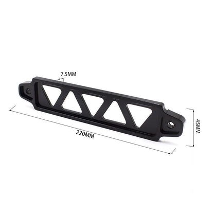 Speedy Black Billet Aluminum Car Battery Tie Down Holder Mount Bracket