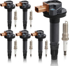 Ignition Coil Spark Plug Pack Fit For Ford Police F-150 Transit Ecoboost 3.5L V6
