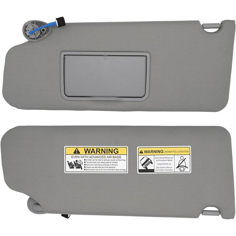 Left Driver Side Sun Visor w/ Light For Honda Pilot 2009-2015 83280SZAA01ZA