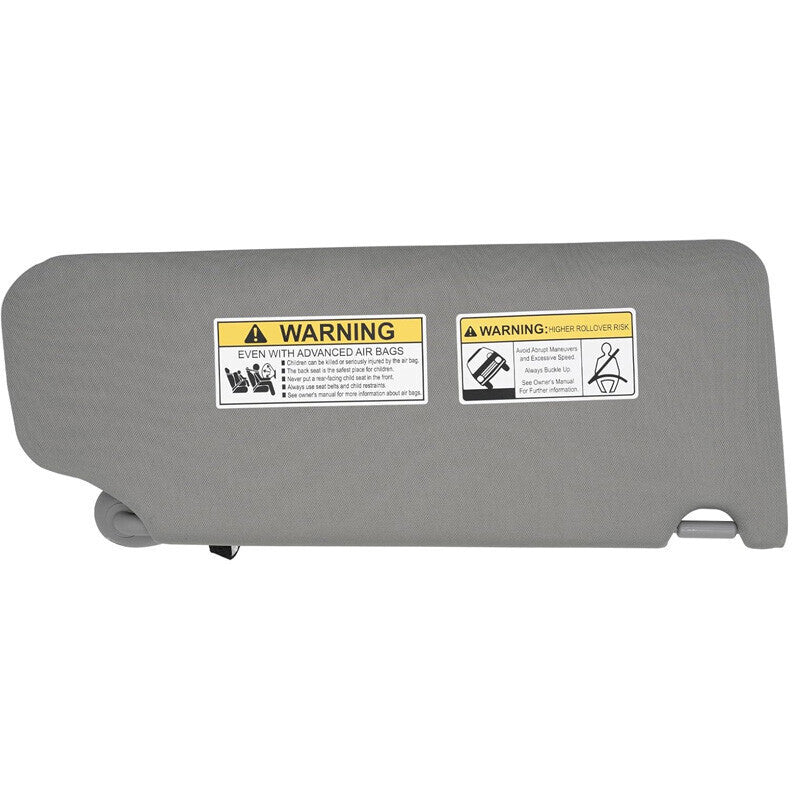 Left Driver Side Sun Visor w/ Light For Honda Pilot 2009-2015 83280SZAA01ZA