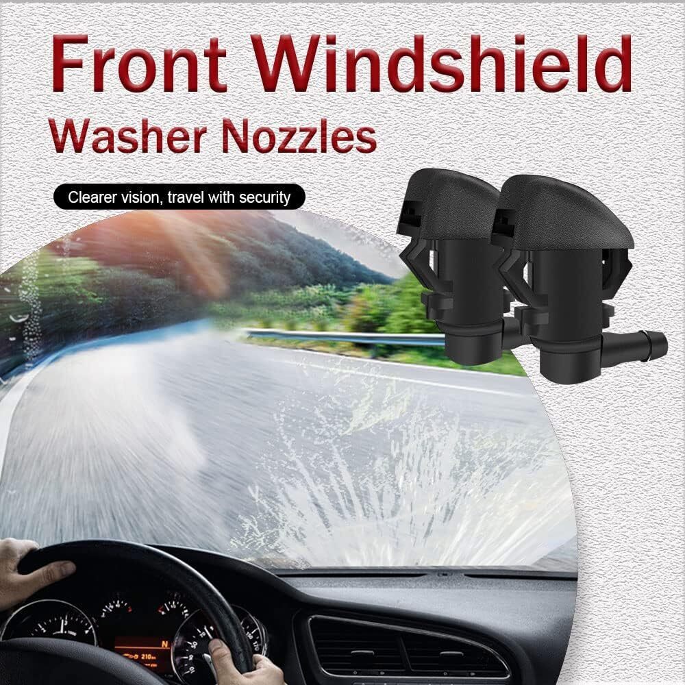 For Honda Pilot 2009-2015 Windshield Hood Nozzle Wiper Spray Kit 76810-SZA-A01ZA