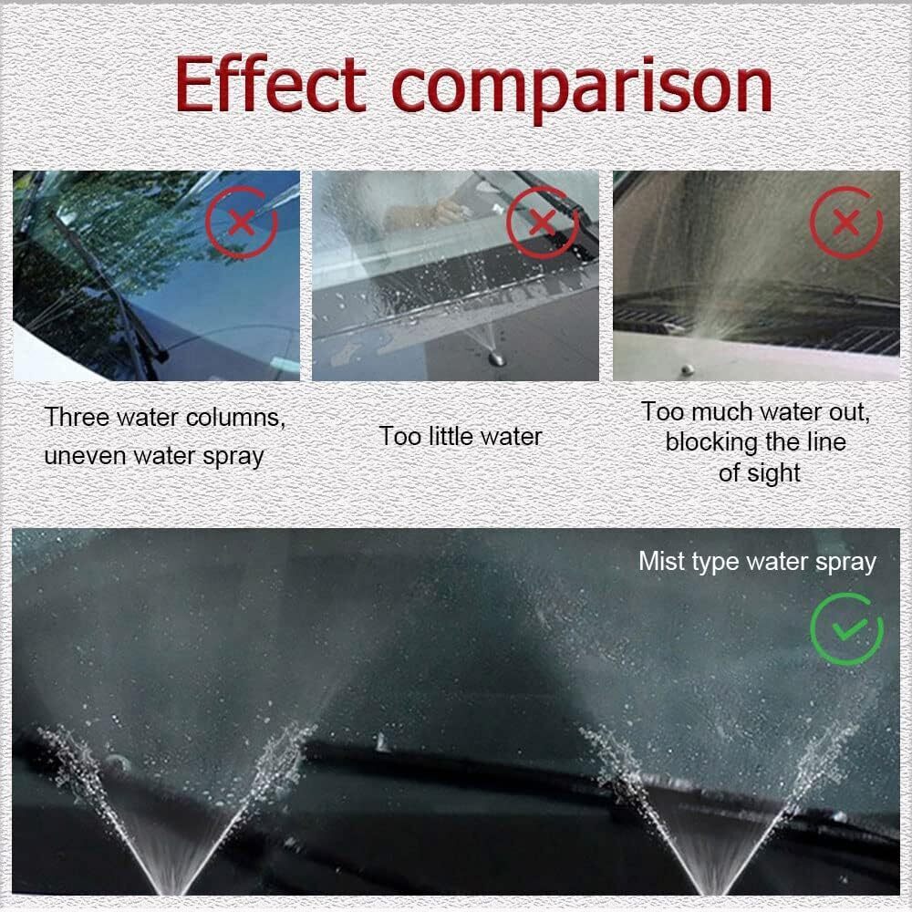 For Honda Pilot 2009-2015 Windshield Hood Nozzle Wiper Spray Kit 76810-SZA-A01ZA