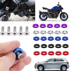 30X Aluminum Fender Bumper Washers M6x20mm CNC Billet Bolt Engine Dress Up Kits