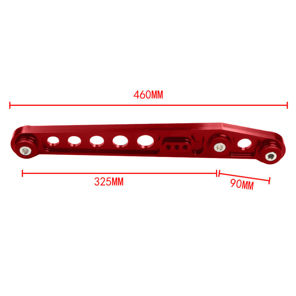 Rear Lower Control Arm with Tie Bar Subframe Brace for Honda Civic EK 1996-2000