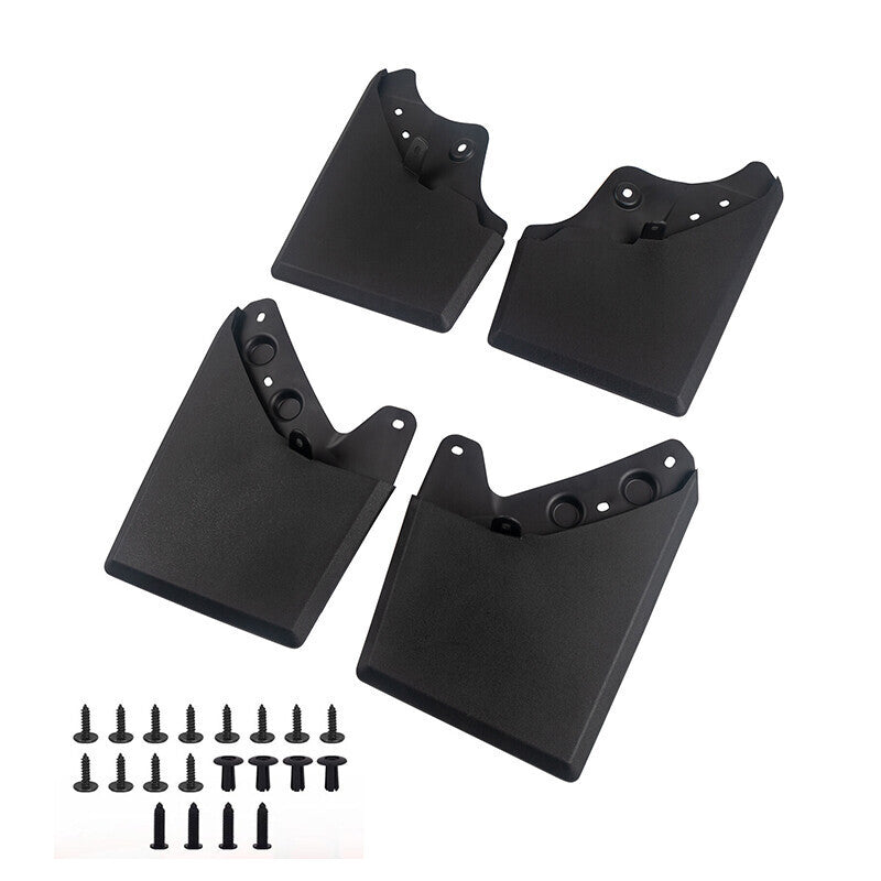 4Pcs Front Rear Splash Guards Mud Flaps Mudguard For Toyota Tacoma 2024-2025