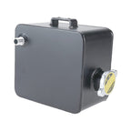 Portable Aluminum Fuel Tank Racing Drift Fuel Cell Storage Tank with Cap 2.5 L