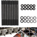 12-Point Cylinder Gasket Head Stud Bolt Kit For 1996-2000 Honda Civic 1.6L 208-4