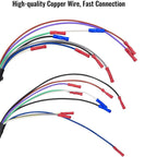 9 Pin Truck & Plow Side Repair Harness For Western 49308 1315315, 49317 1315310