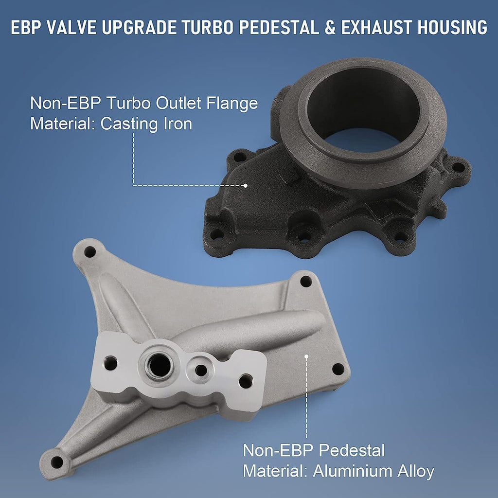 For 1999.5-2003 Ford Diesel 7.3 7.3L 99.5-03 Turbo Pedestal &Exhaust Housing Kit