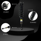 2x Front Shock Struts Assys For Lexus GX470 Toyota Land Cruiser 120 48510-69195