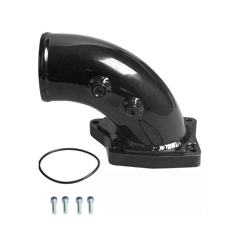 For 2003-2007 Ford 6.0L Powerstroke Diesel 6.0 F250 F350 F450 Intake Elbow Black