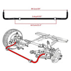 24mm Rear Sway Bar End Link Kit for 1992-2000 Honda Civic 94-01 Acura Integra