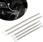 5× Universal Automotive Ground Strap Tinned Copper Car Engine Ground Strap Cable