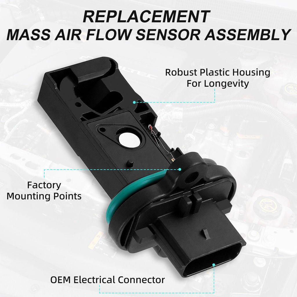 Air Flow Sensor Meter MAF For 2017-2019 Chevrolet Cruze Verano Sonic Trax