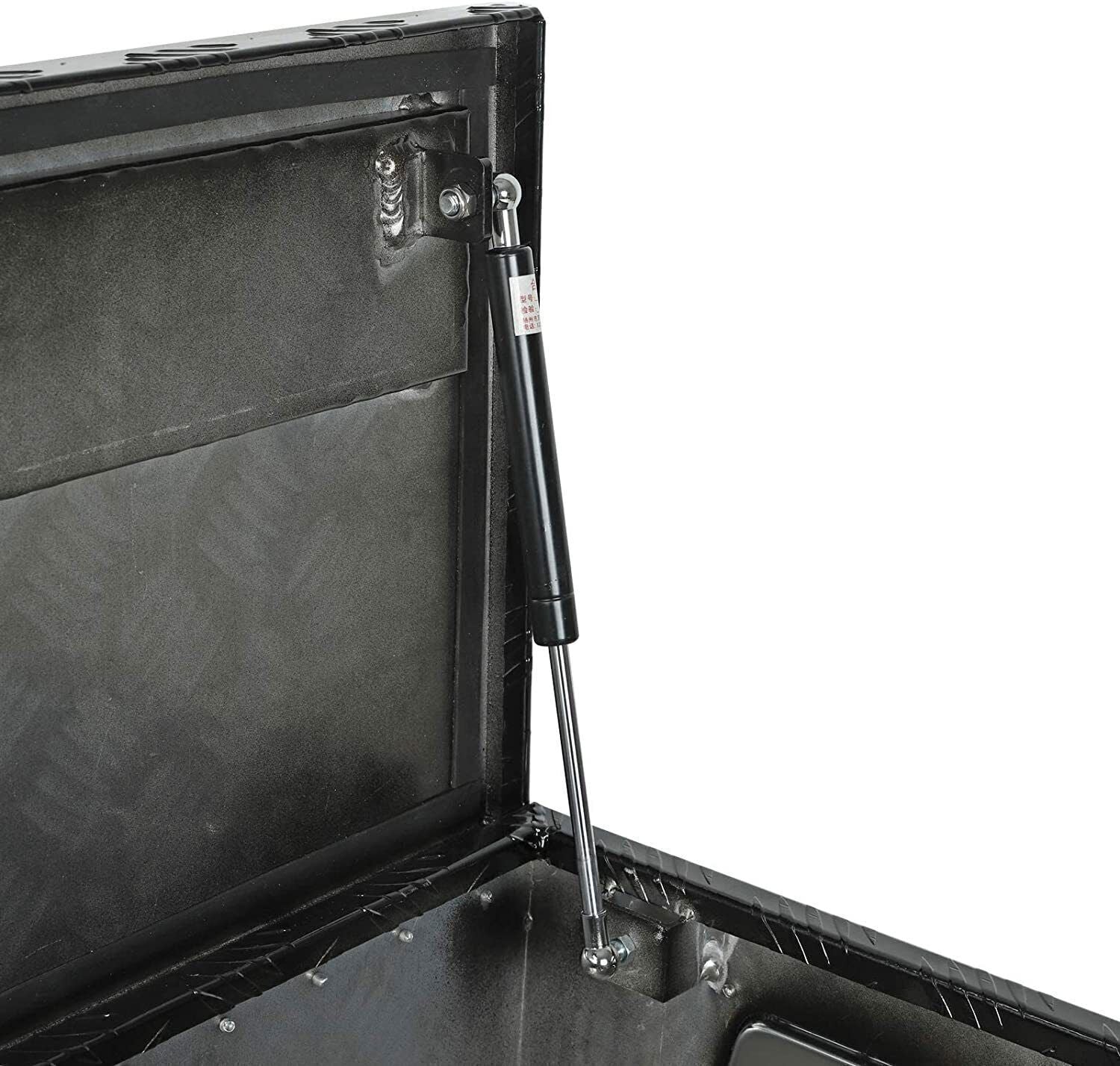 39"x13"x10" Aluminum For Pickup Truck Trunk Bed Tool Box Trailer Storage W/ Lock