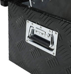 39"x13"x10" Aluminum For Pickup Truck Trunk Bed Tool Box Trailer Storage W/ Lock
