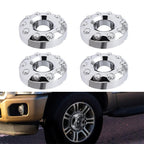 4Pcs 19.5 Inch 10 Lug Wheel Hub Center Caps For Ford F450 F550 2005-2016 5C3Z113