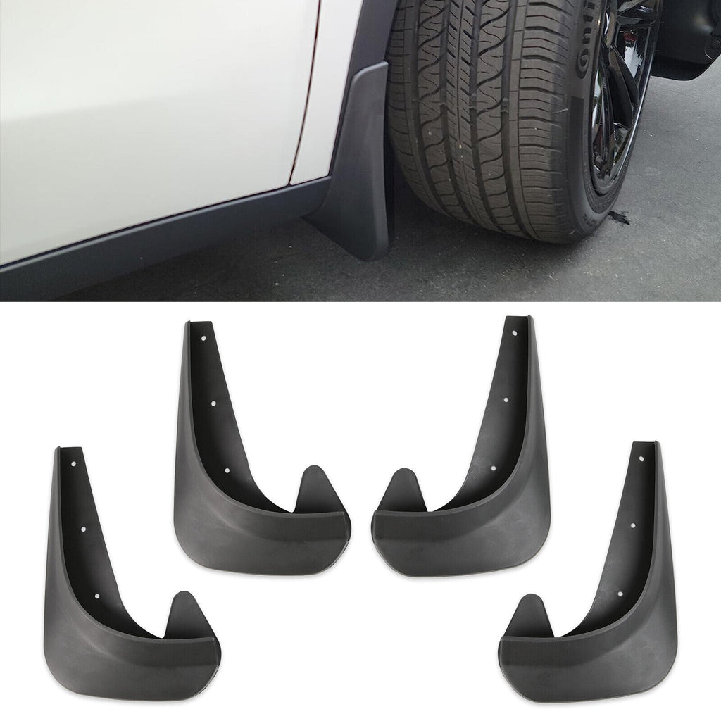 4X Wearing Mud Flaps Mudguards Fender Splash Guards For Dodge Challenger R/T SRT