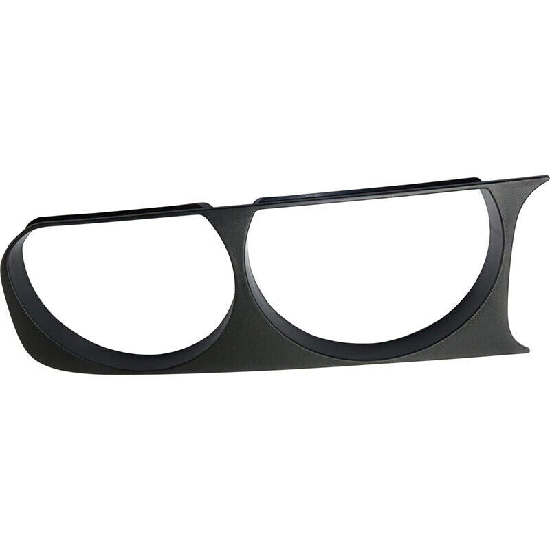 1 Pair Left + Right Side Black Headlight Bezel For 2008-2014 Dodge Challenger