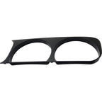 1 Pair Left + Right Side Black Headlight Bezel For 2008-2014 Dodge Challenger
