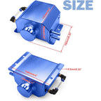 1L Aluminum Radiator Coolant Overflow Bottle Water Tank Reservoir with Cap US Ne