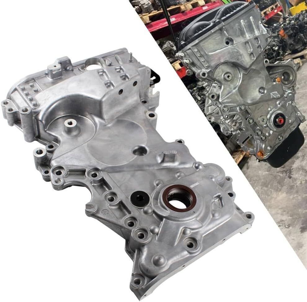 New Engine Oil Pump Timing Chain Cover Fit for 2017-20 Hyundai Elantra 2.0L