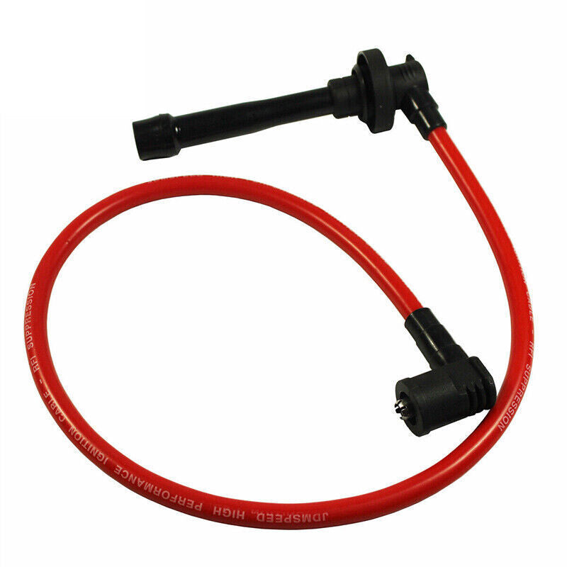 7mm Cable Spark Plug Ignition Wires For Honda Accord Civic Del Sol 92-00 2.3L